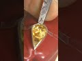 Making Citrine Gold Pendant
