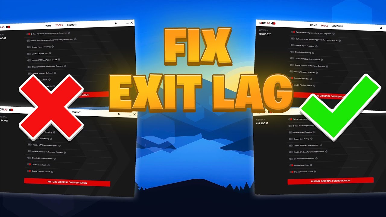 ExitLag - Get rid of lag in your game