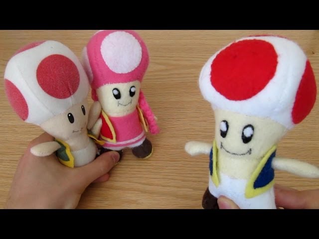 Make your own Toad Plush 