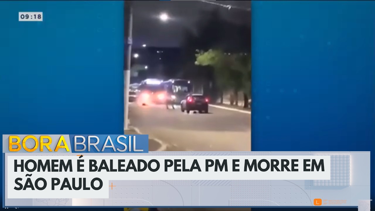 Polícia Militar dispara 24 vezes contra homem em surto na Zona Norte de SP | Bora Brasil