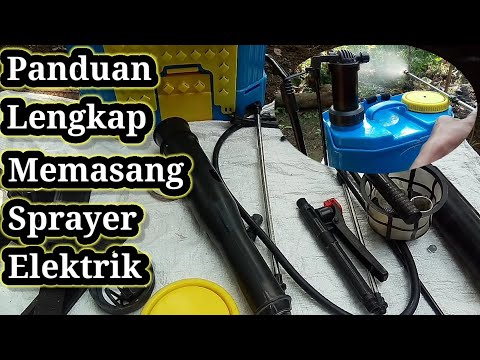 Video: Bagaimana cara mengisi semprotan secara elektrostatis?