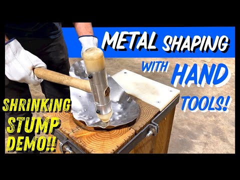 Video: Dokážete zmrštiť kov pomocou hobľovacieho kladiva?