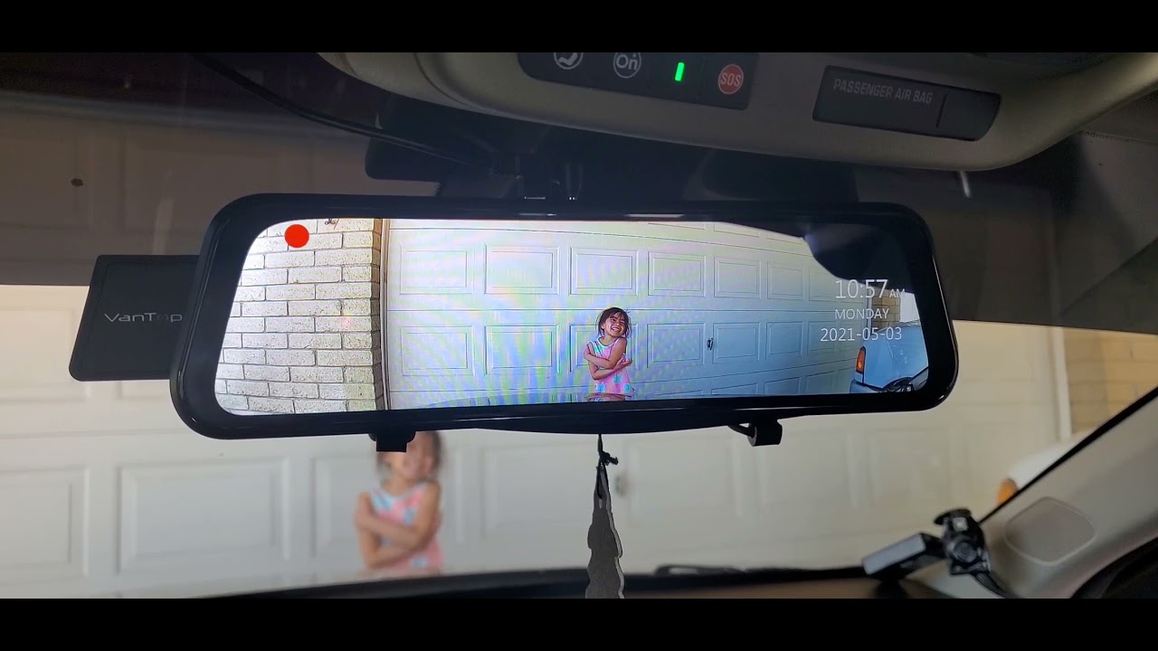 VanTop Discovery H610 Mirror Mounted Dash Camera. YouTube