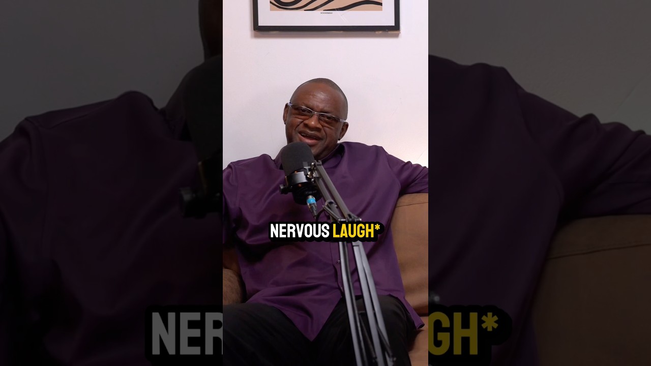 The nervous laugh😂 