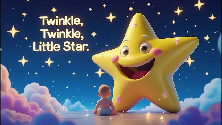 Soft version of Twinkle Twinkle Little Star for calming bedtime routine