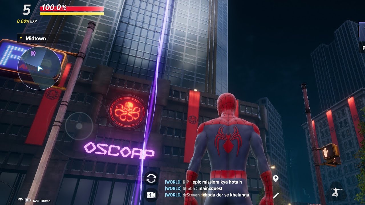 Marvel Future Revolution Spiderman Gameplay [ Android ]