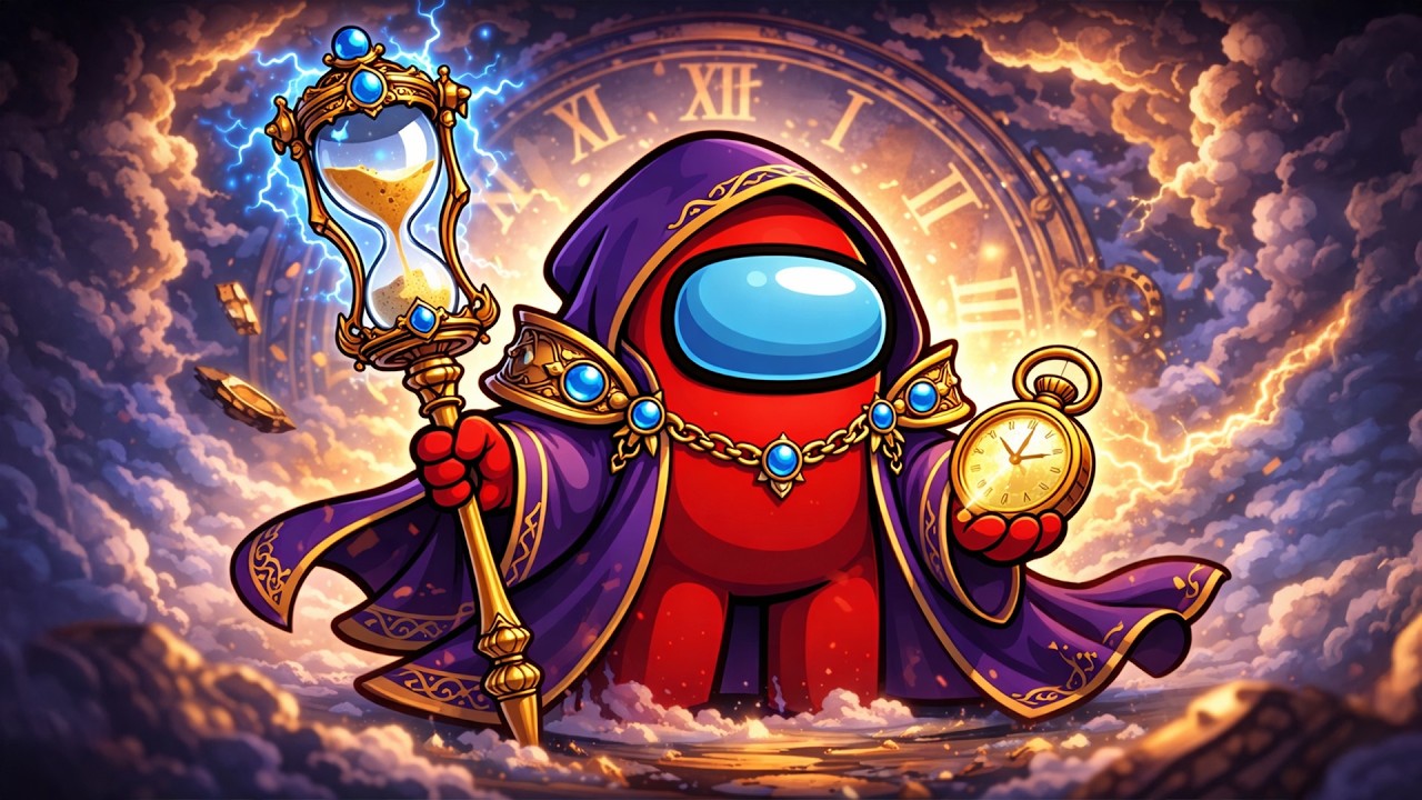 QUESTO NUOVO RUOLO PUÒ RIAVVOLGERE IL TEMPO! - Serata Among Us Mod iNoob