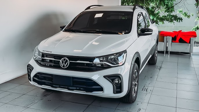 O que VW Saveiro Extreme 2024 perde para custar R$ 9.000 menos que a Cross