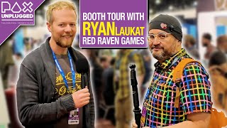 Booth Tour w/ Ryan Laukat (Red Raven Games) at PAXU 2024