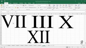 How to Convert a Arabic number to Roman numeral in Excel