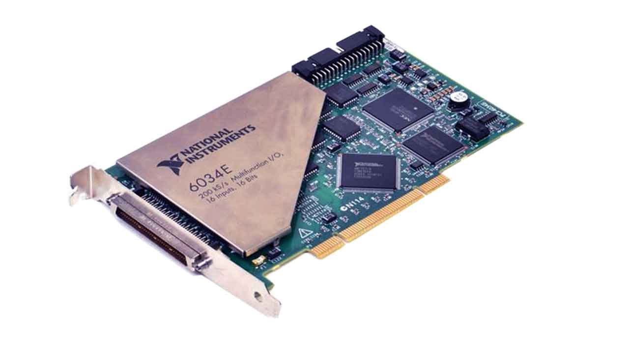 National Instruments PCI 6034E IO Module Repairs - YouTube