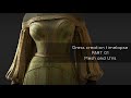 Dress creation timelapse - Part 1 - Marvelous Designer