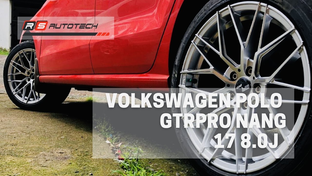 New Alloys for Volkswagen polo GTR PRO NANG 17 8.0j 5x100 liquid