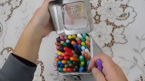 Tim Holtz Distress Marker Storage Tin