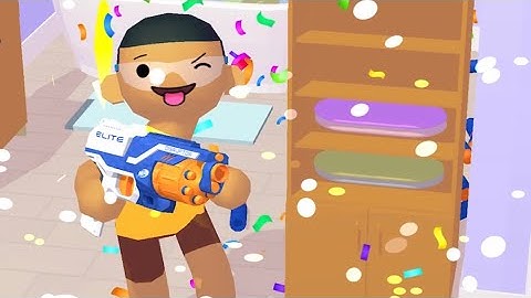 Nerf Epic Pranks Gameplay - prank ‘em All in the family and neighbourhood 😂😂 nerf prank