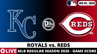 KANSAS CITY ROYALS VS CINCINNATI REDS LIVE ⚾️ MLB Game Score Radio Play-by-Play