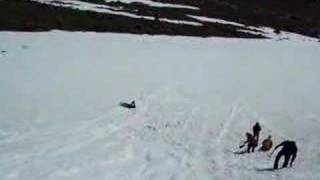 Another miserably failed self-arrest attempt
