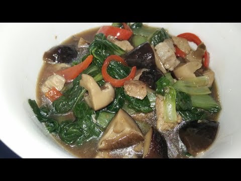 Bok Choy and Shiitake Stir Fry