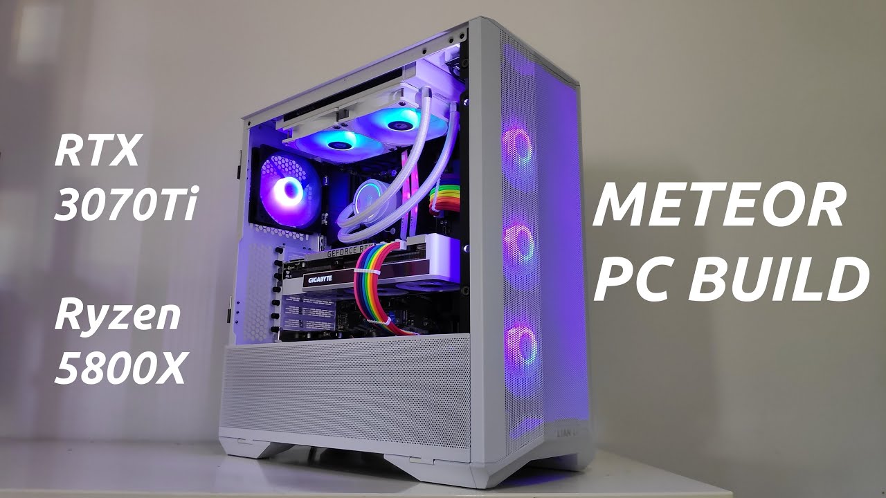 A BEAUTIFUL Gaming PC! | RTX 3070Ti Ryzen 7 5800X LANCOOL II Mesh