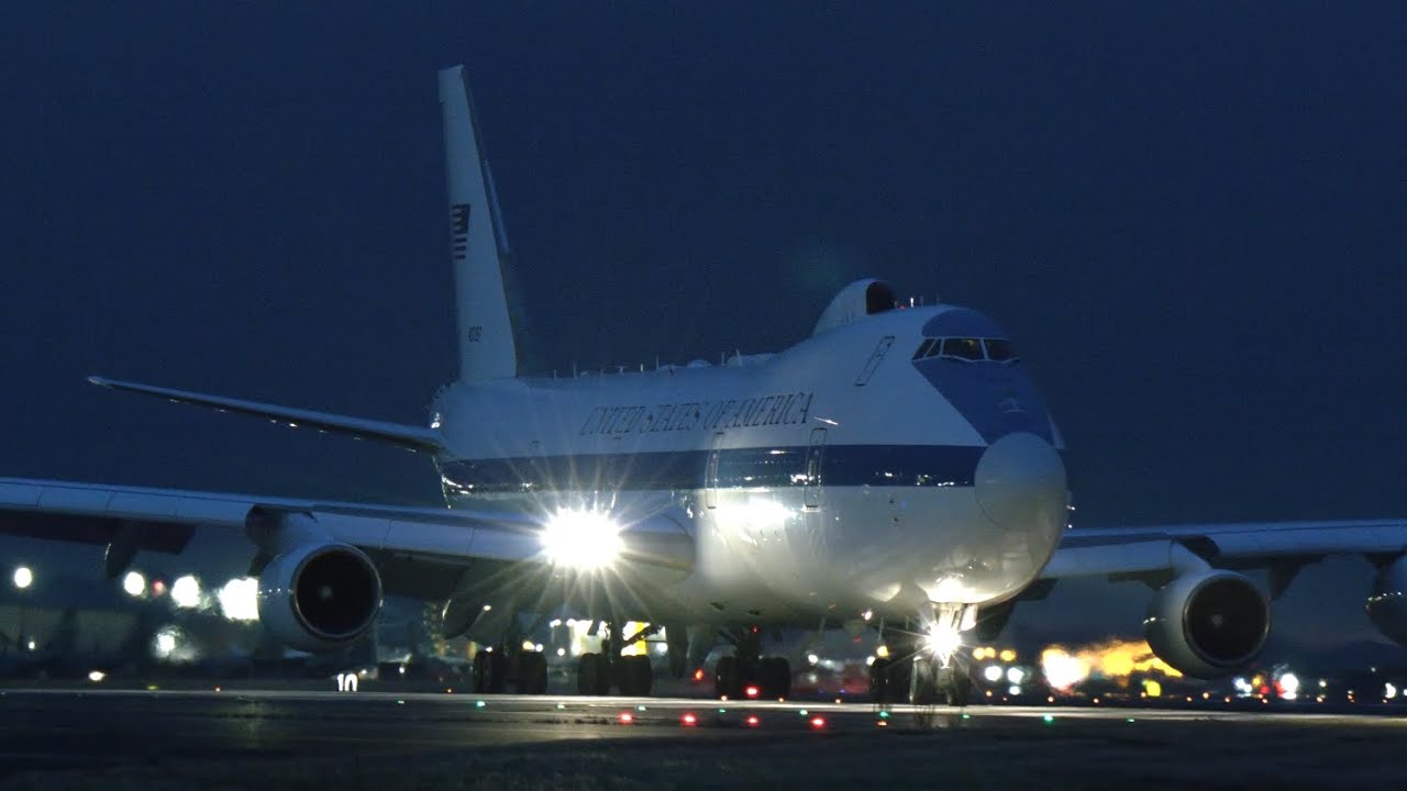 横田基地 E4ナイトウォッチ アメリカ合衆国トランプ政権 ヘグセス国防