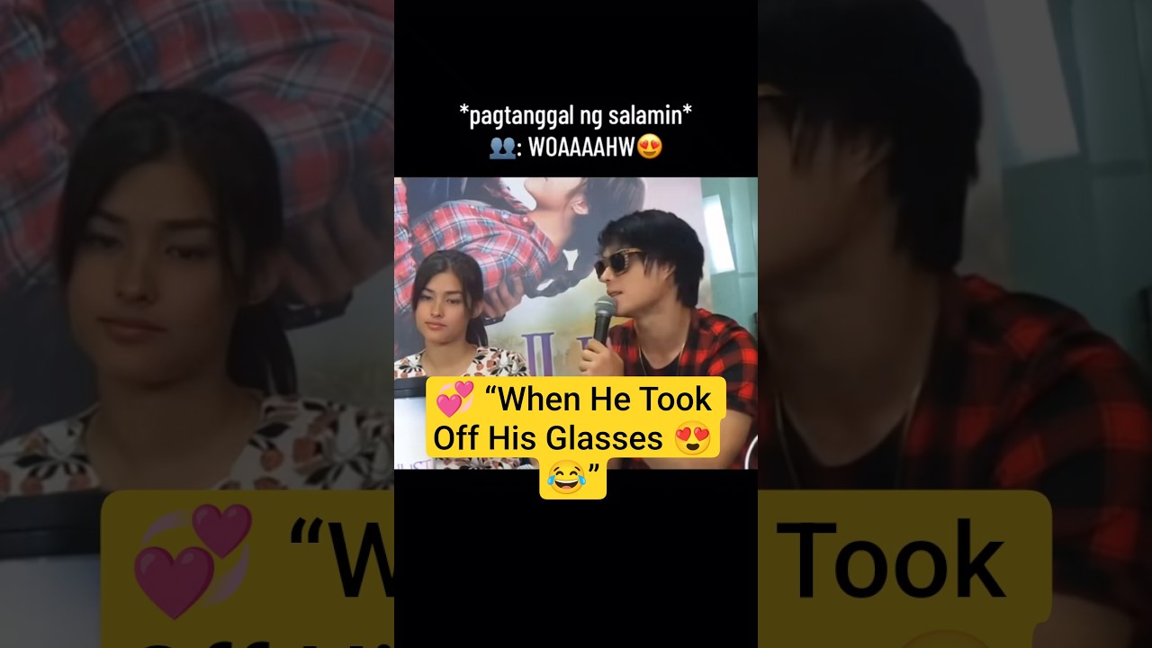 Enrique & Liza Way Back 😍😂 When He Removed His Glasses—Her Reaction! 💖 