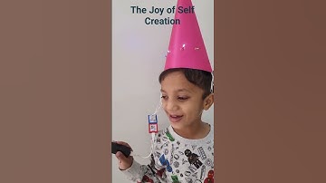 The joy of self creation | Lightning birthday cap made using Havi Elements
