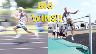 Huge Track Meet! New Events! Big Wins!