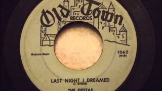 Fiestas - Last Night I Dreamed - Beaurtiful Doo Wop Ballad chords