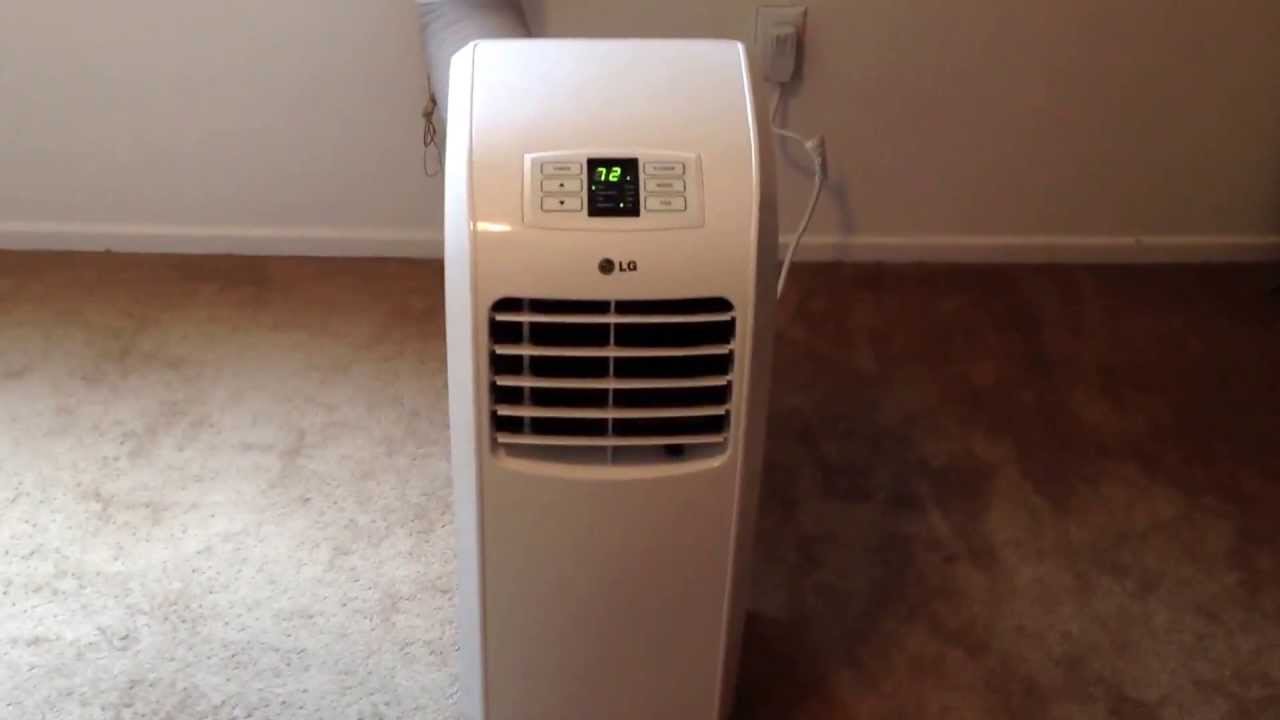 LG 8000 btu portable air conditioner. YouTube
