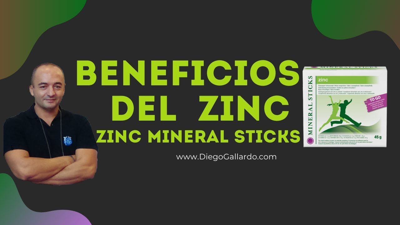 BENEFICIOS del ZINC Sobres Sticks Minerales de Cinc de Nutrilite de
