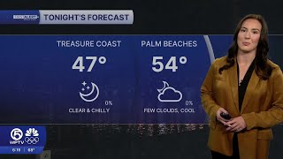 WPTV First Alert Weather Forecast for Evening of February 8th, 2026