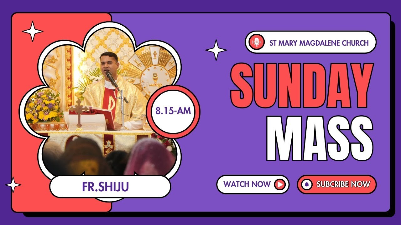 🔴🅻🅸🆅🅴  |  04-01-2026 |  ஞாயிறு திருப்பலி | காலை 8.20 மணி / பங்குத்தந்தை S.ஜான் யேசு சிஜு