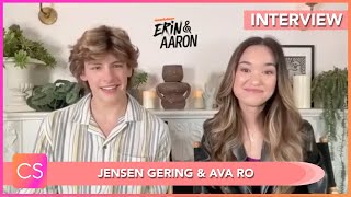 Ava Ro And Jensen Gering Talk Starring In Nickelodeons New Series Erin Aaron