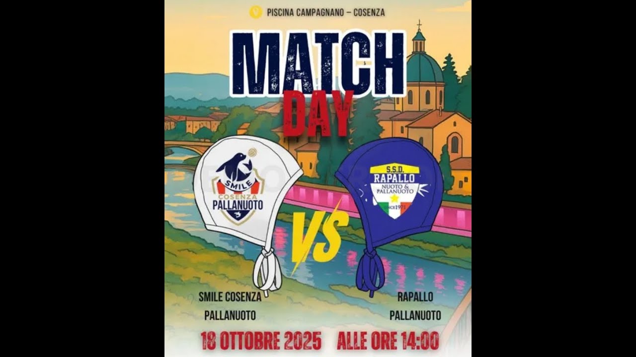 Smile Cosenza Pallanuoto V/S Rapallo Pallanuoto