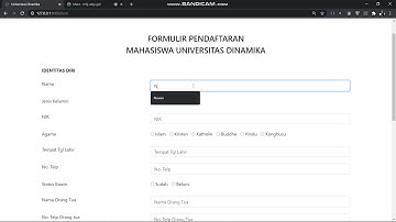 Membuat Web Profil dan Form dengan MVC laravel