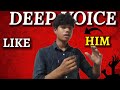 How to get a Deep Voice // Only This Technique will Work