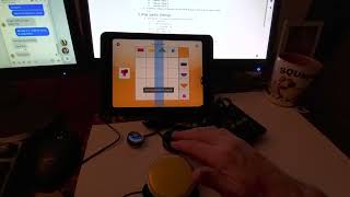 Matrix Game with iPad Glide Cursor