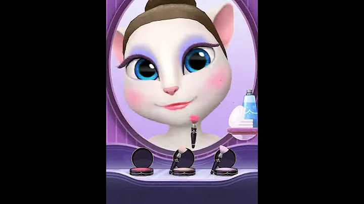 [My Talking Angela] Annas  furar day  to go to  po...