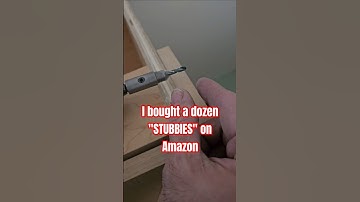 Why have  Countersink with short drill bit? #cabinetmaker #diy