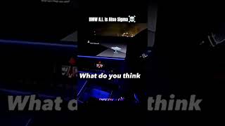 BMW'S SIGMA AI     #car #viral #automobile #millionairevibes #shorts