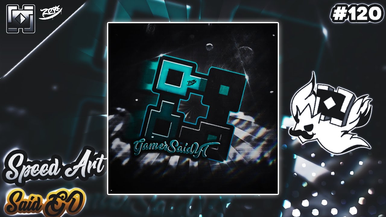 Speed Art #120 [PP Only Icon] (Said GD v2) | Geometry Dash Icon | Zerk ...