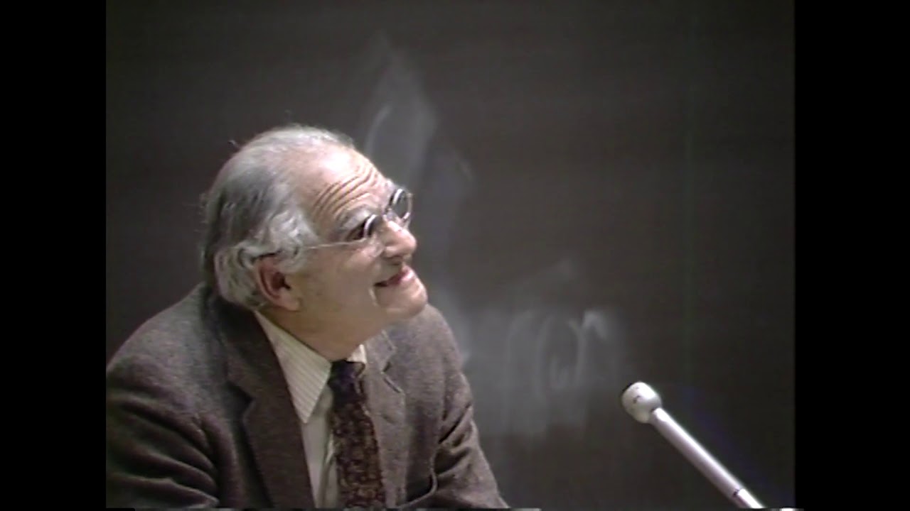 Philip Morrison & Victor Weisskopf: MIT and the Bomb 40 Years Later - 1985 Compton Lecture Series