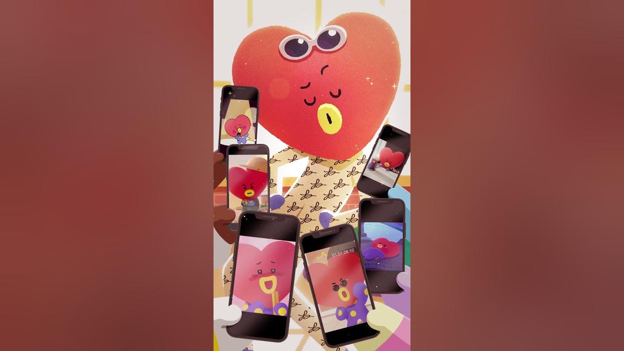 BT21] TATA Diamond Painting Timelapse / Review - BTS