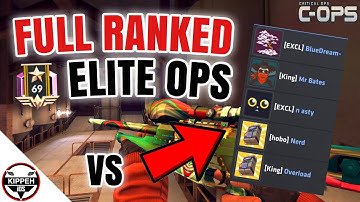 FULL RANKED GAME on ELITE OPS || Critical ops 1.6.0 || nvy Kippeh