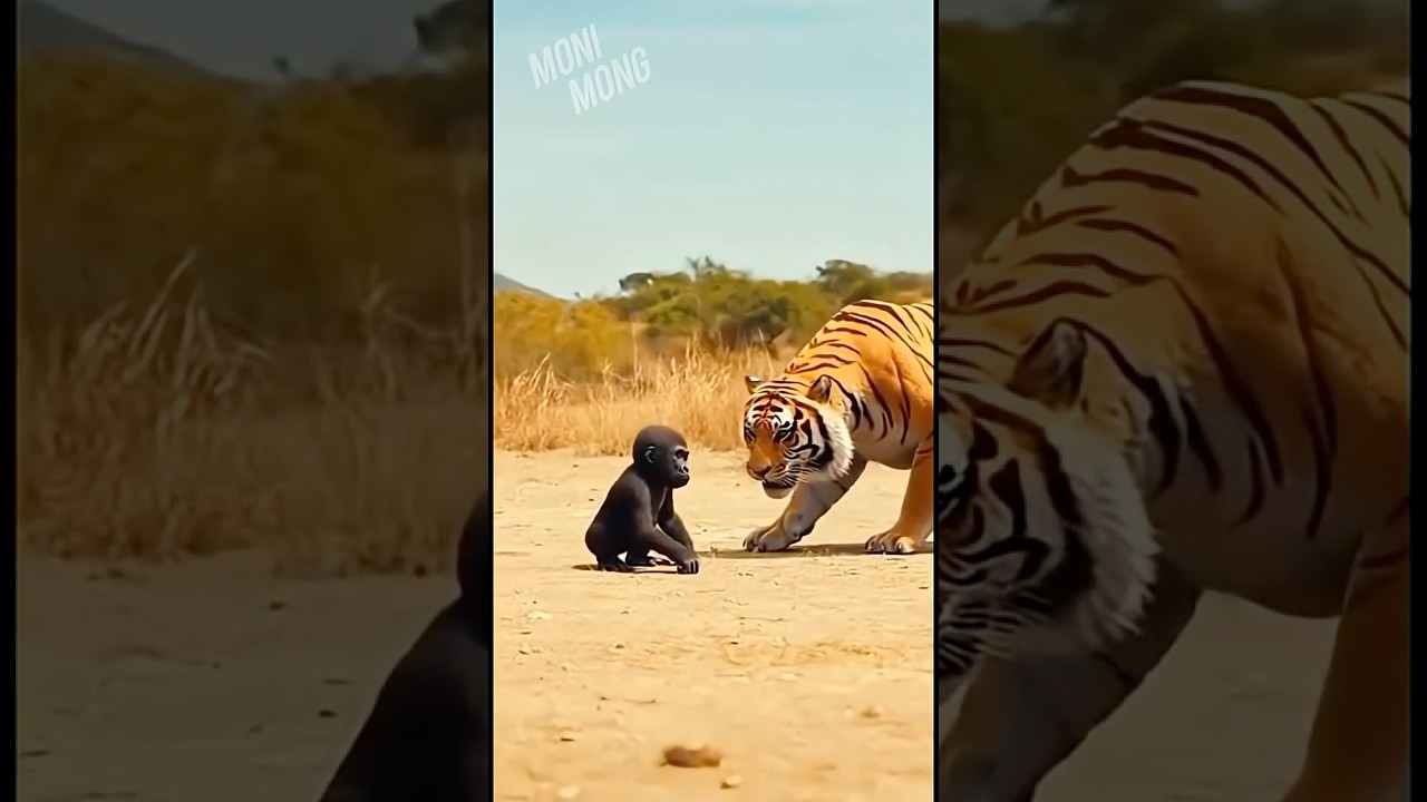 Tiger Thought He Was Tough… Until Mom Showed Up. 