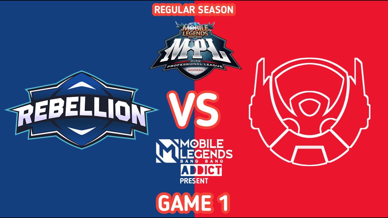 REBELLION VS BIGETRON Game 1 MPL ID Season 10 | Rebellion VS Bigetron | MOBILE LEGENDS ADDICT