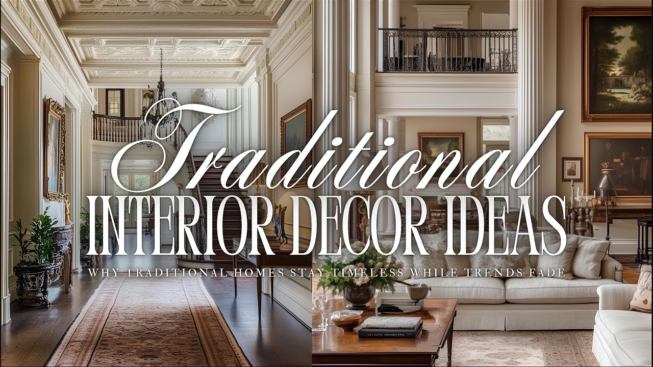 Why Traditional Homes Stay Timeless While Trends Fade: Classic Design, Warmth & Lasting Beauty ✨