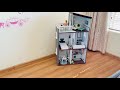 Bookcase upcycle to Barbie dollhouse | DIY Barbie Dollhouse