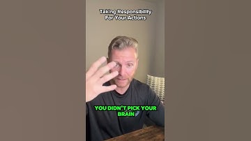 Taking Responsibility For Your Actions