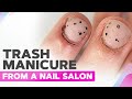 Extreme Nail Transformation After a Trash Manicure | Natural Gel Nail Correction